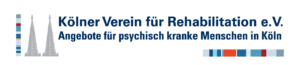 Logo des Kölner Vereins für Rehabilitation e.V. mit dem Zusatz Angebote für psychisch kranke Menschen in Köln
